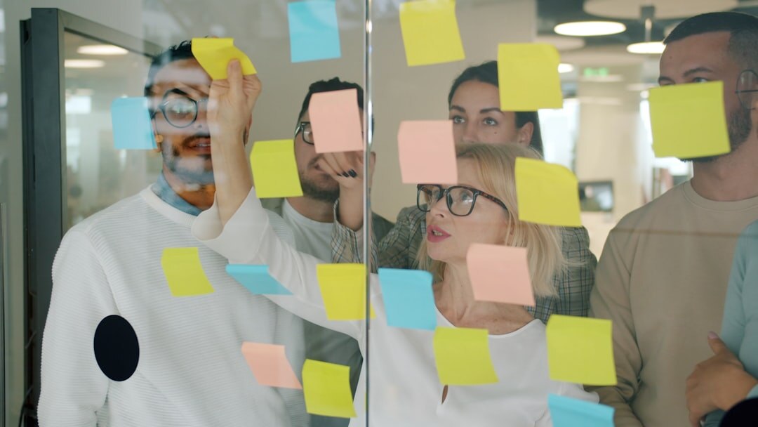 team brainstorming with ai