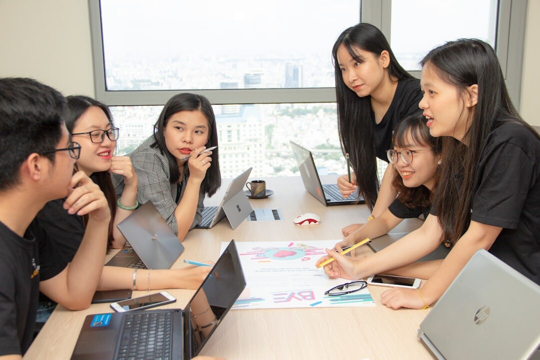 team brainstorming with ai